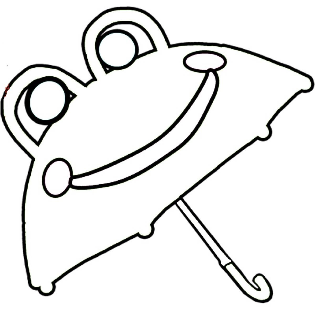 Зонтик лягушка