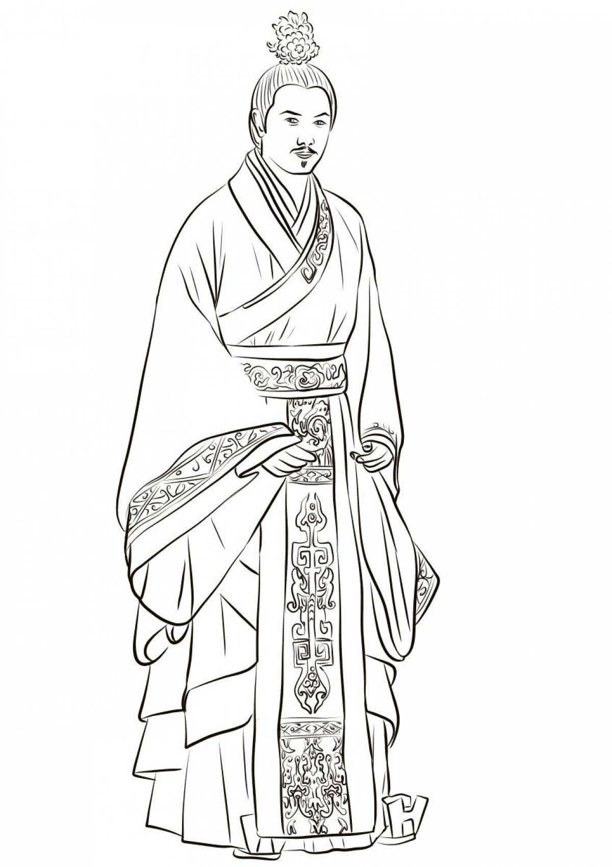 Китайский костюм мужчин