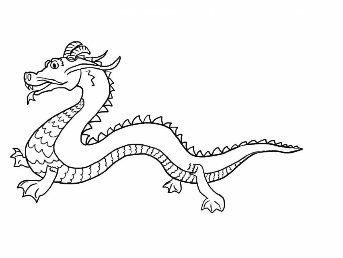 Drawing dragon