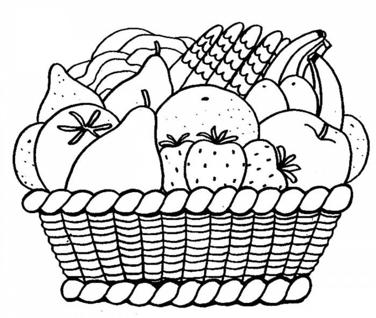 Fruits in a basket
