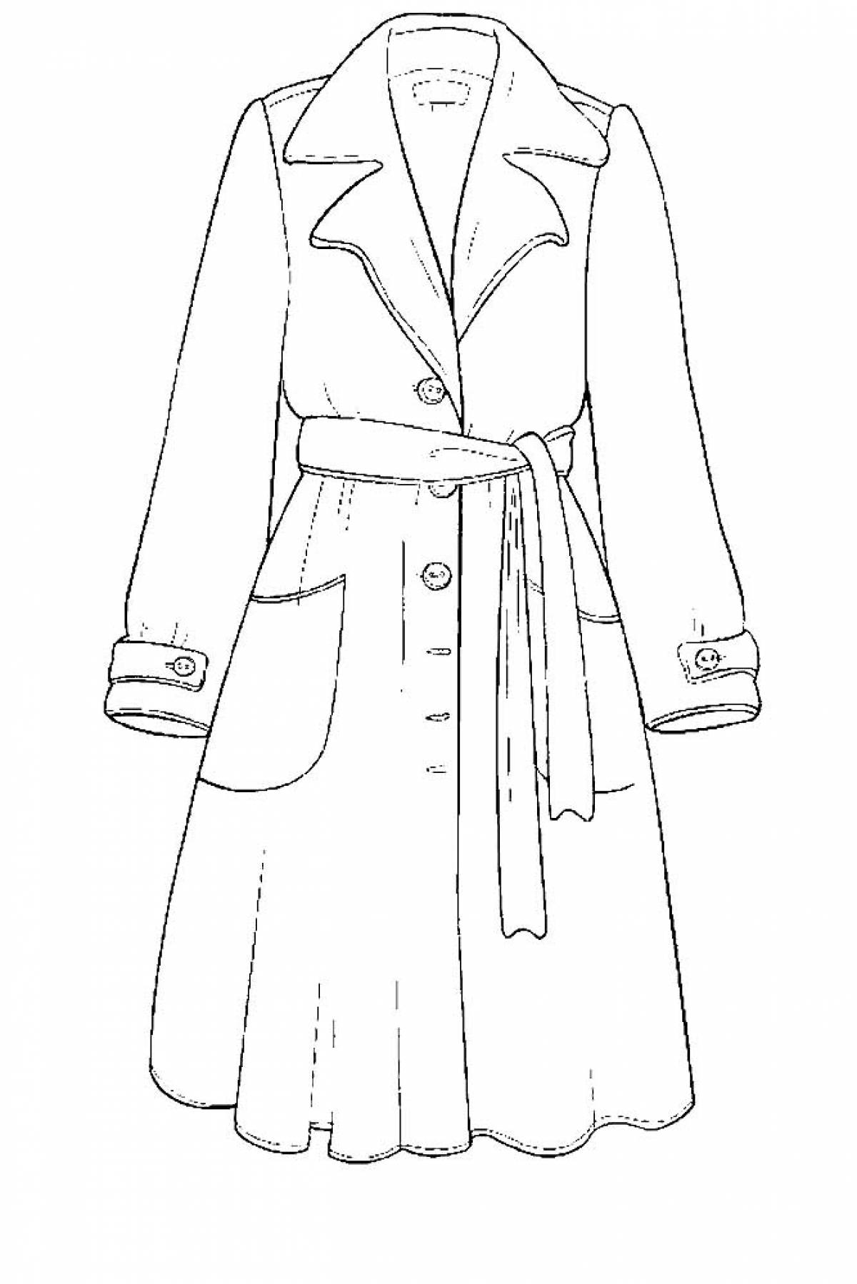 Coat with pockets