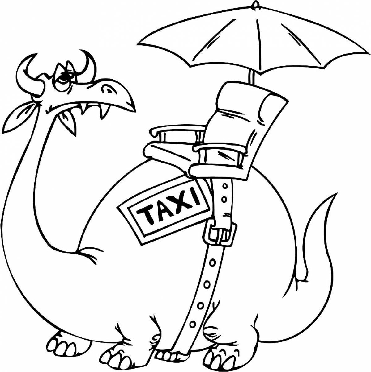 Taxi - dinosaur