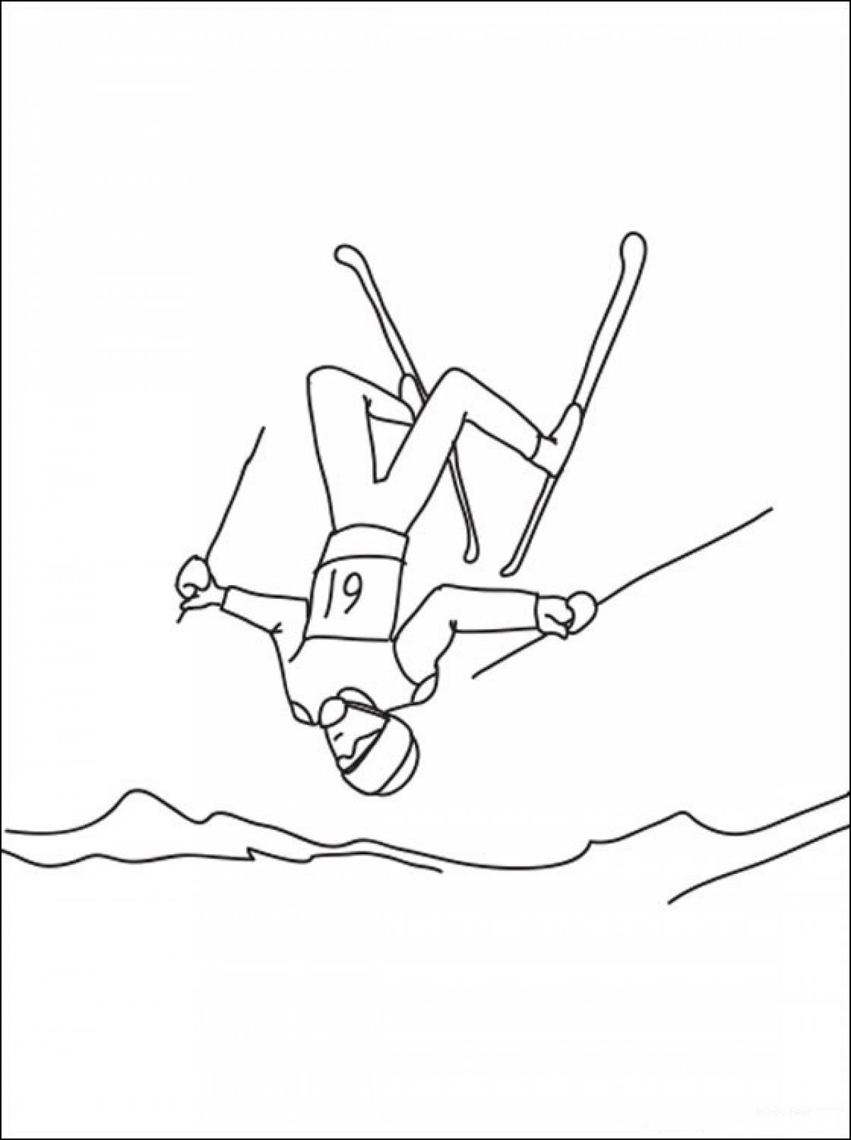 Freestyle coloring page