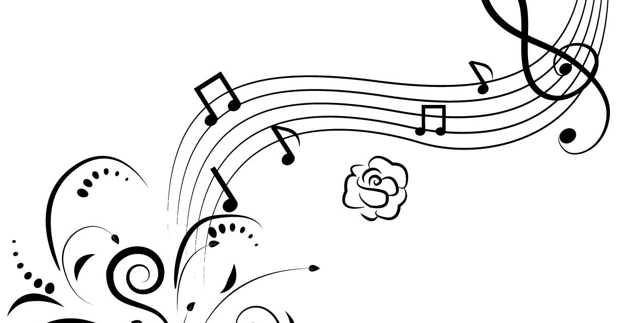 Note coloring page