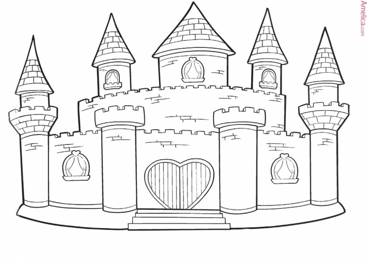Castle with a heart