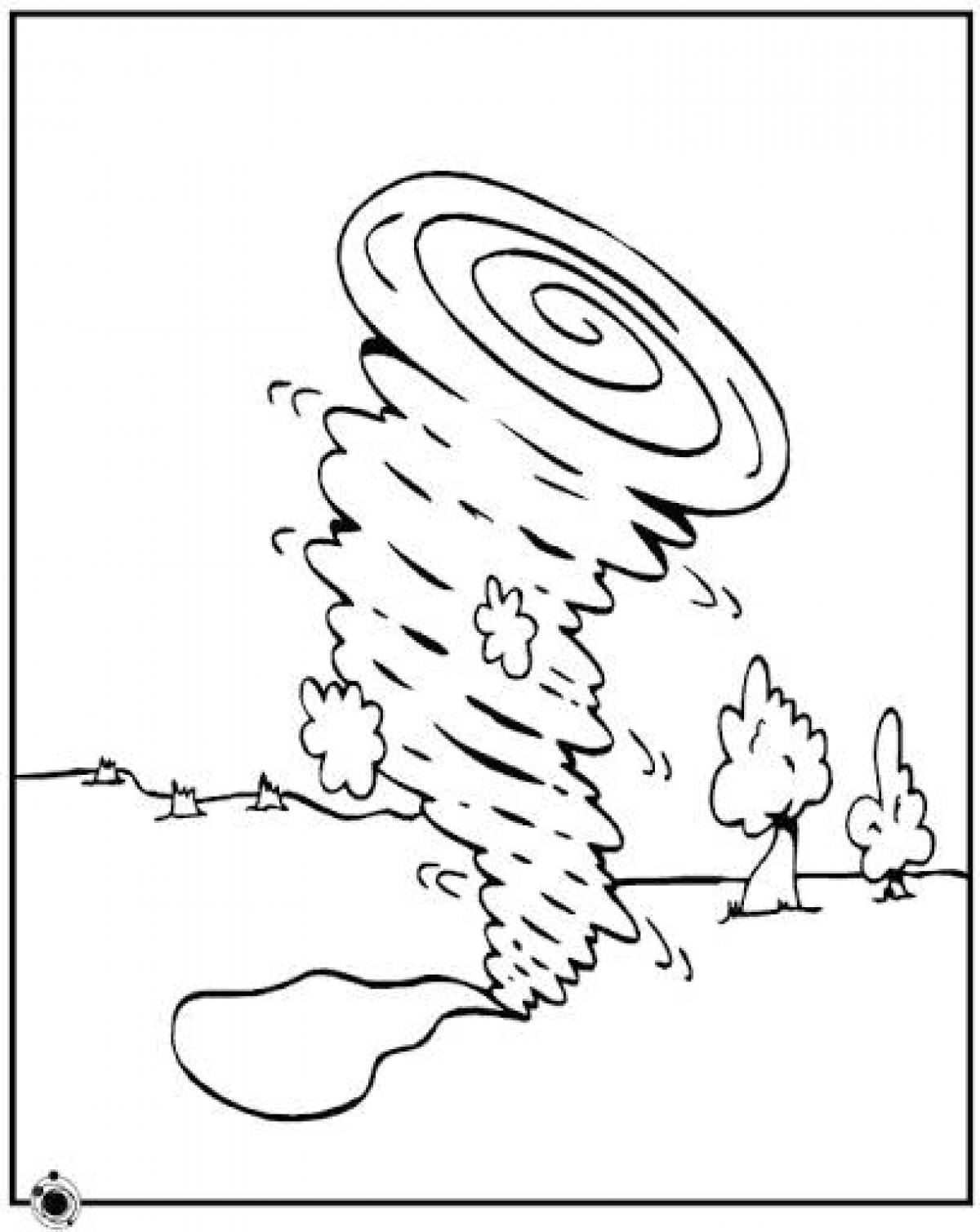 Tornado drawing