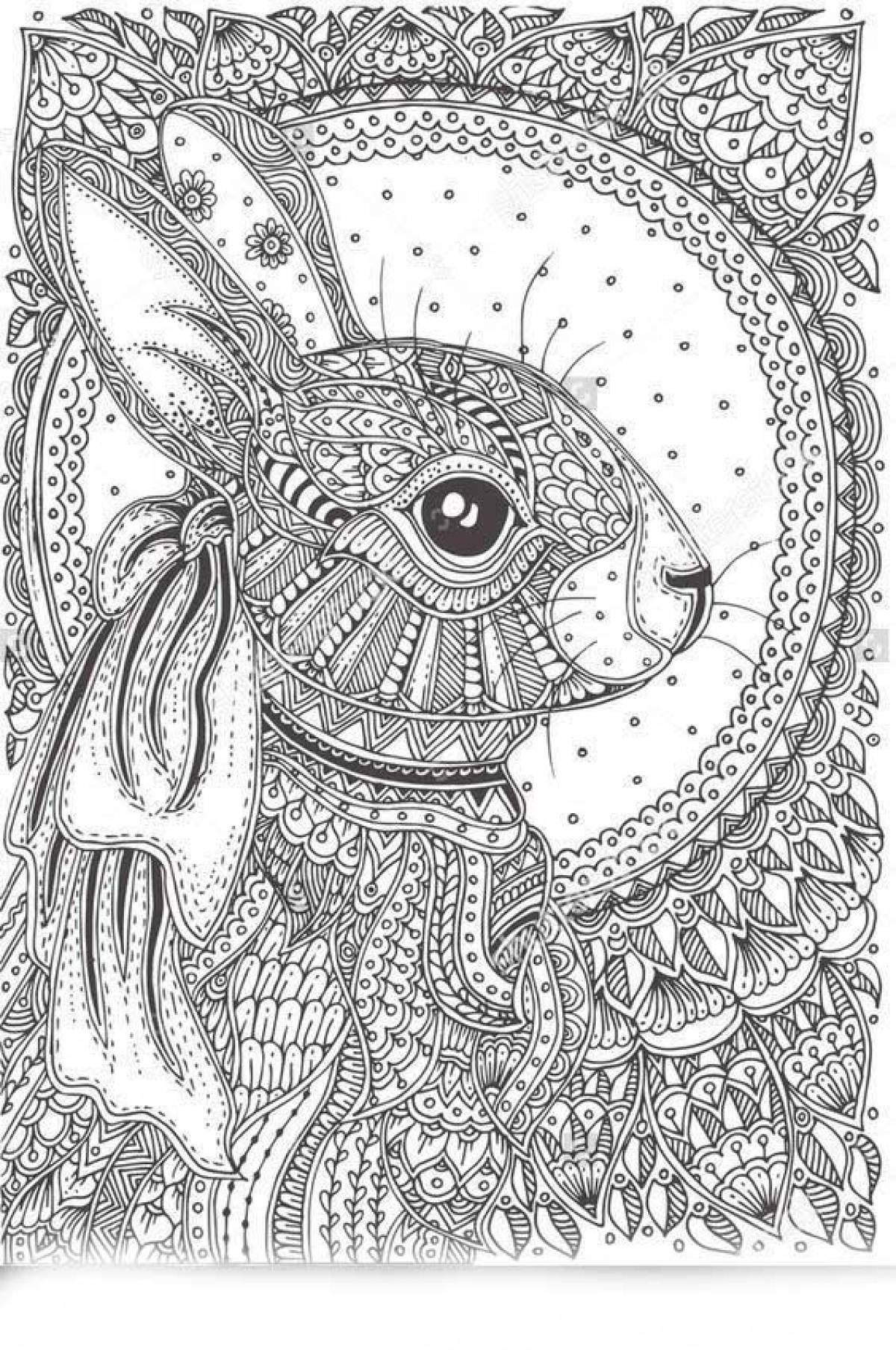 Кролик Мандала
