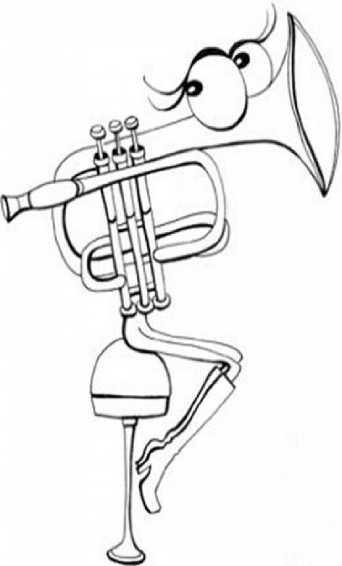Trumpet girl