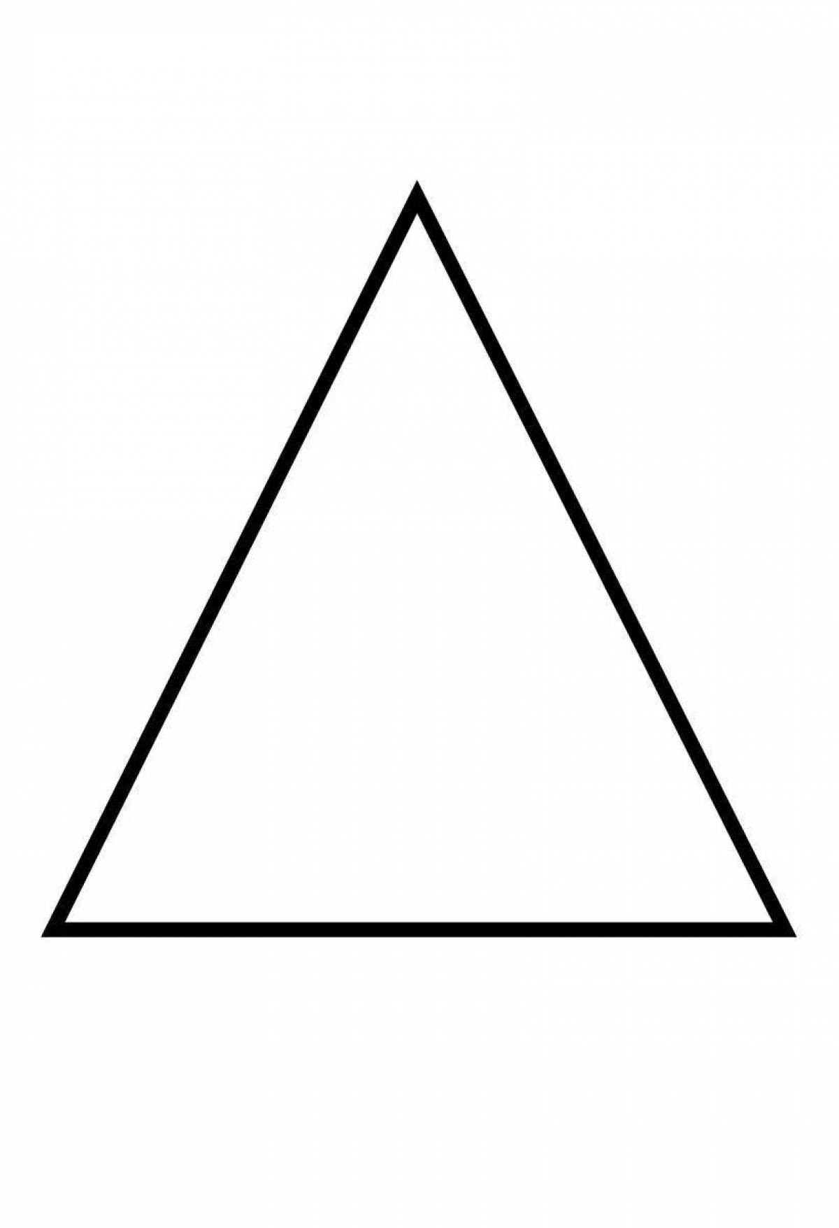 Triangle outline