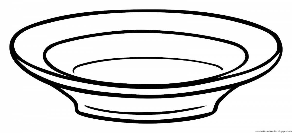 Plate for children 3 4 years old #5