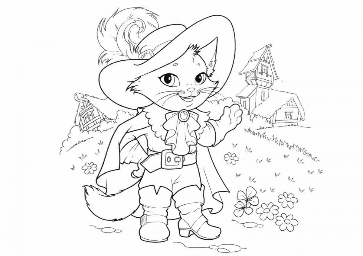 Amazing fairy tale character coloring book for kids 6-7 years old