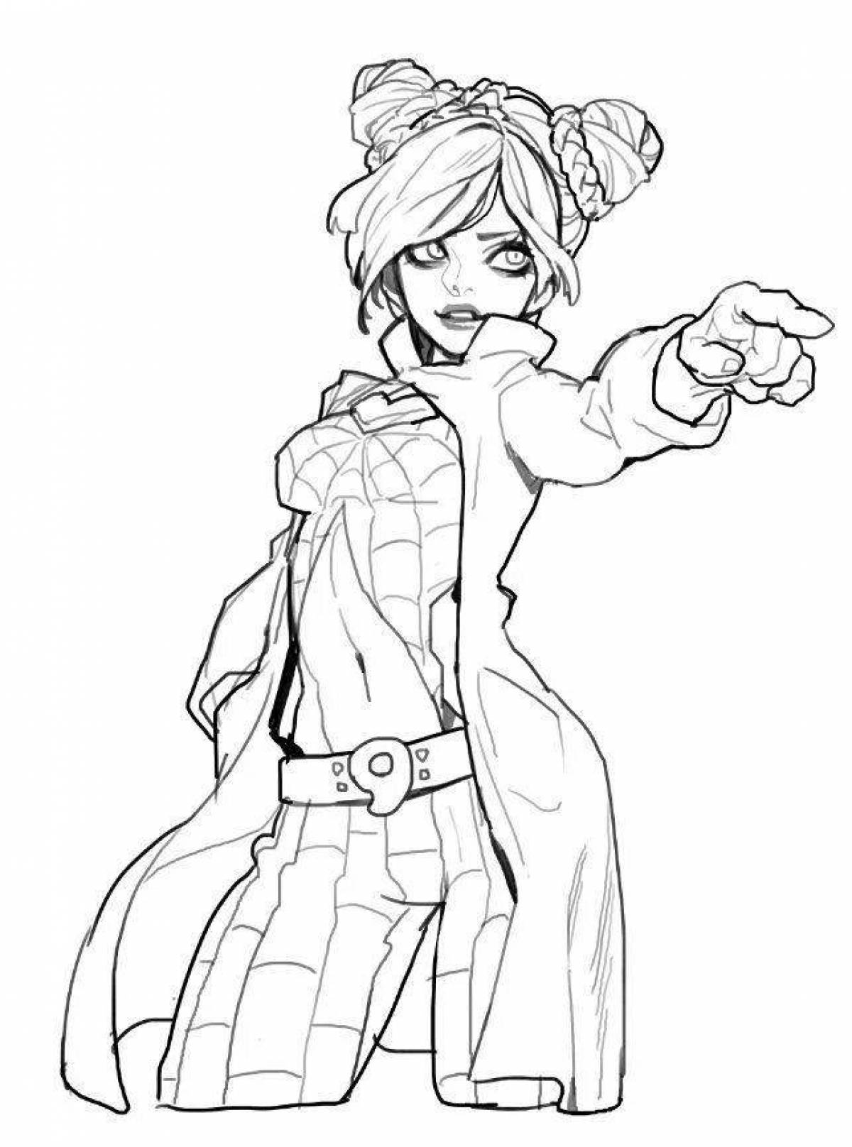 Jojo's gorgeous coloring book