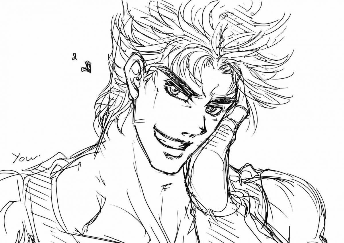 Jojo fairy coloring page