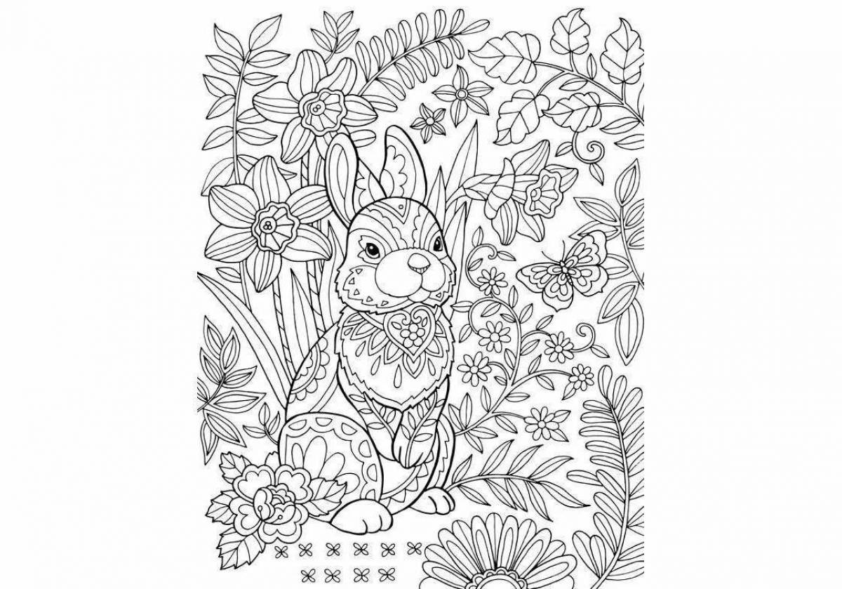 Joyful color anti-stress coloring book for children 10 years old