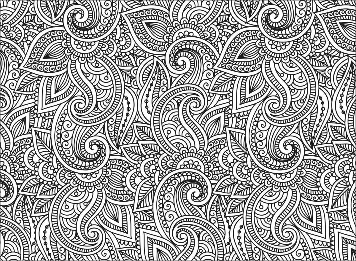 Shining coloring page background