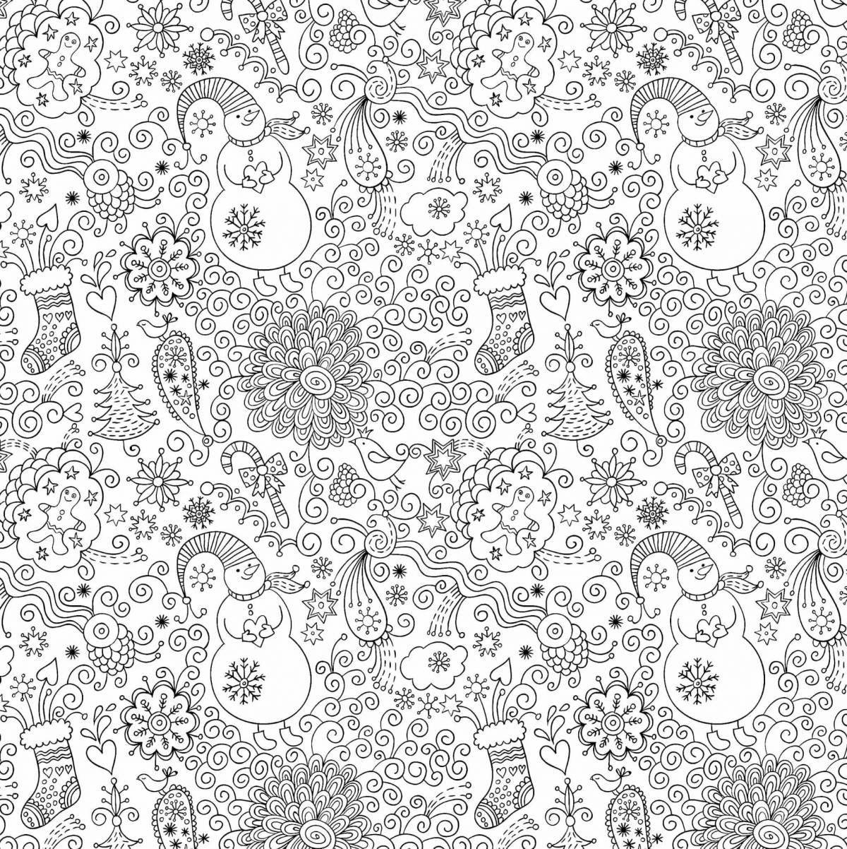 Calm coloring page background
