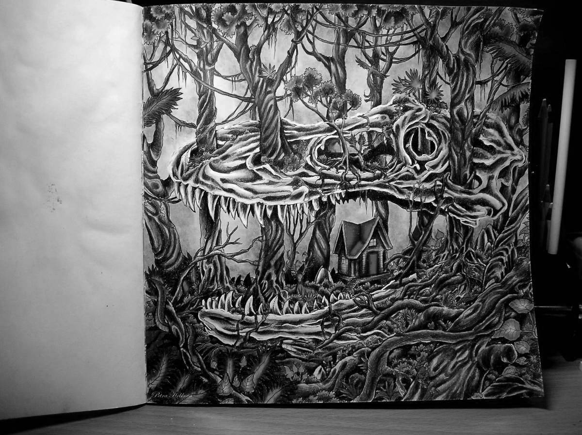 Great coloring extreme geomorphoses