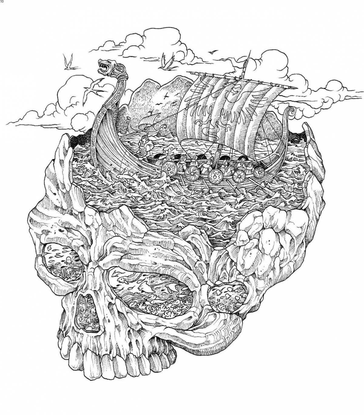 Generous coloring extreme geomorphoses