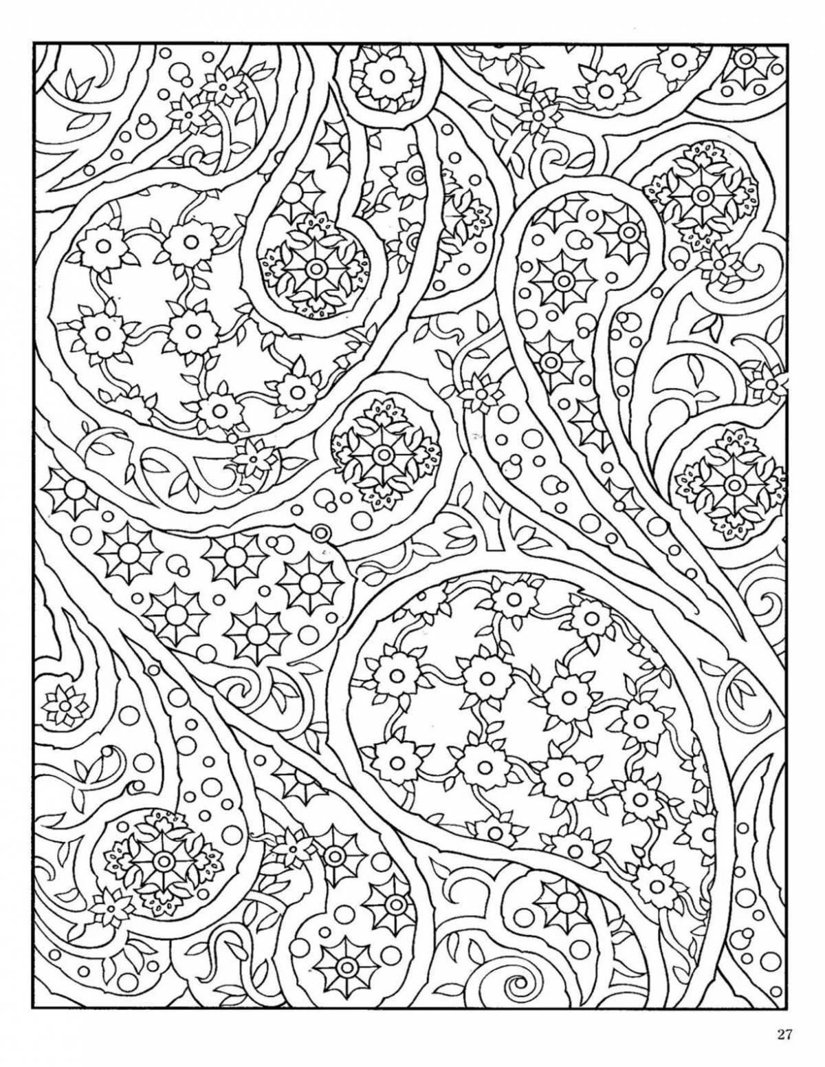 Relaxing coloring book 