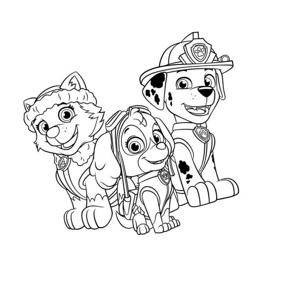 Majestic everest and sky coloring page