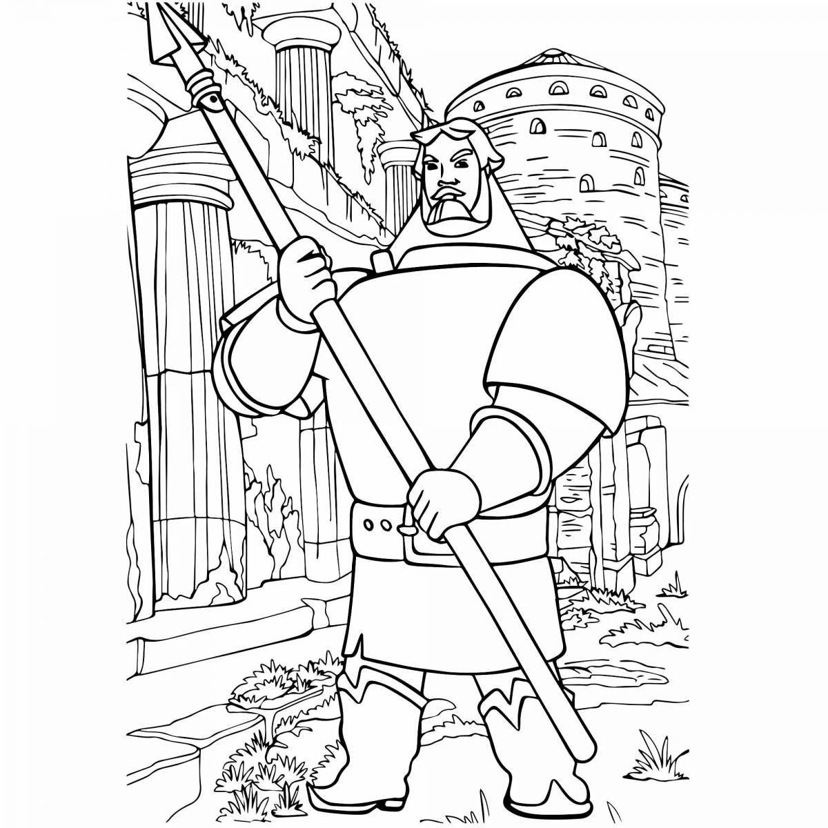 The magnificent Dobrynya Nikitich and the Serpent Gorynych