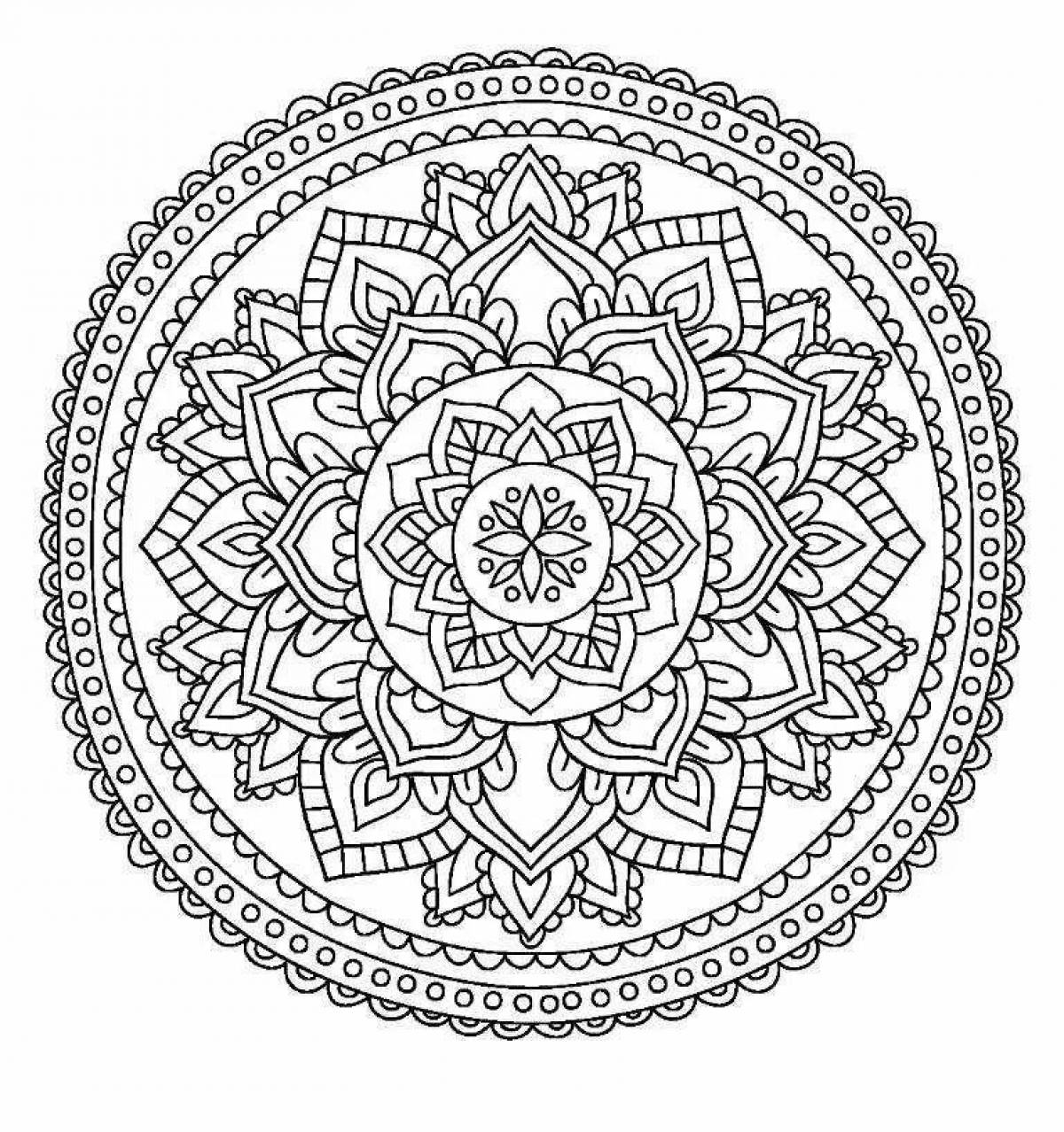 Mandala for good luck and success in everything #6