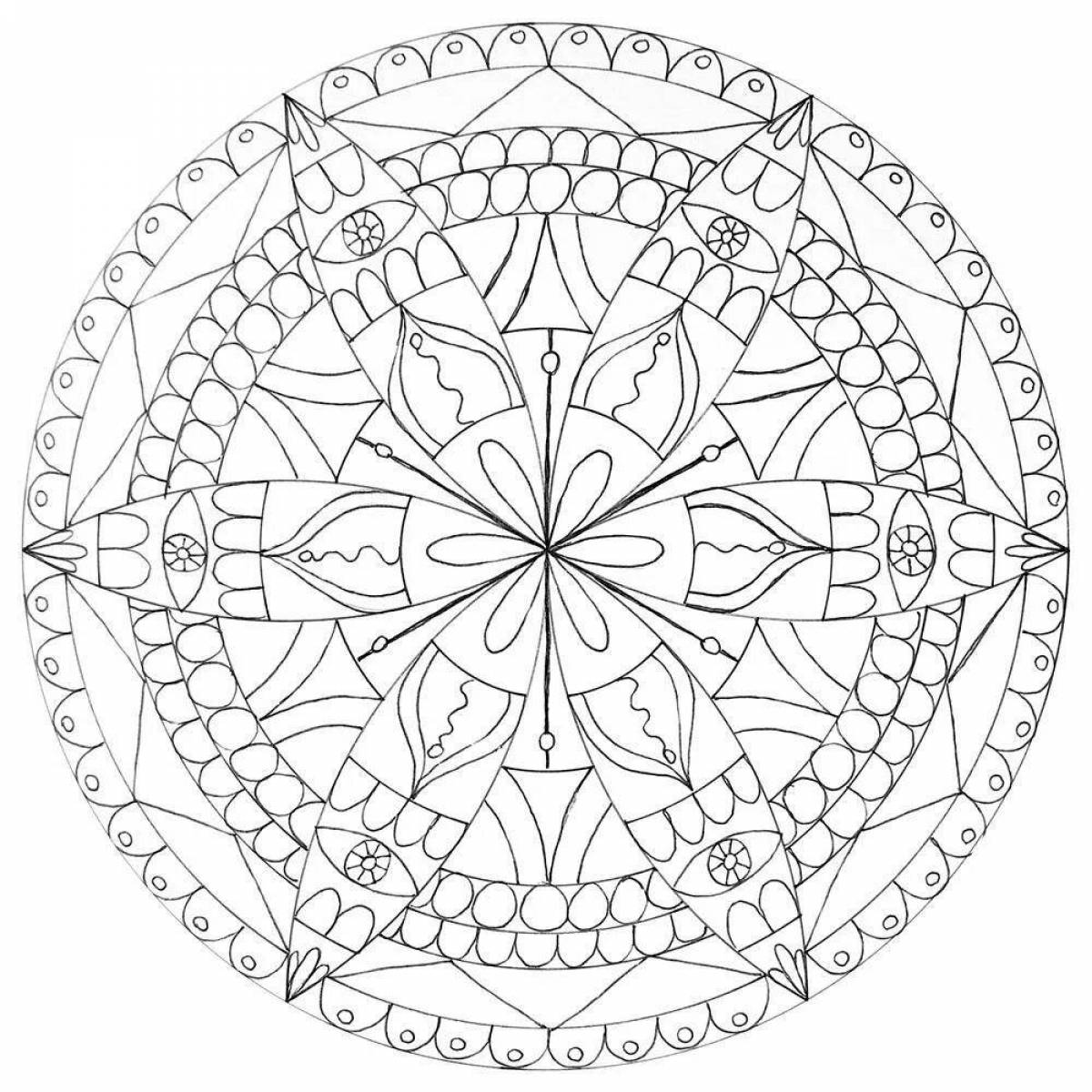 Mandala for good luck and success in everything #8