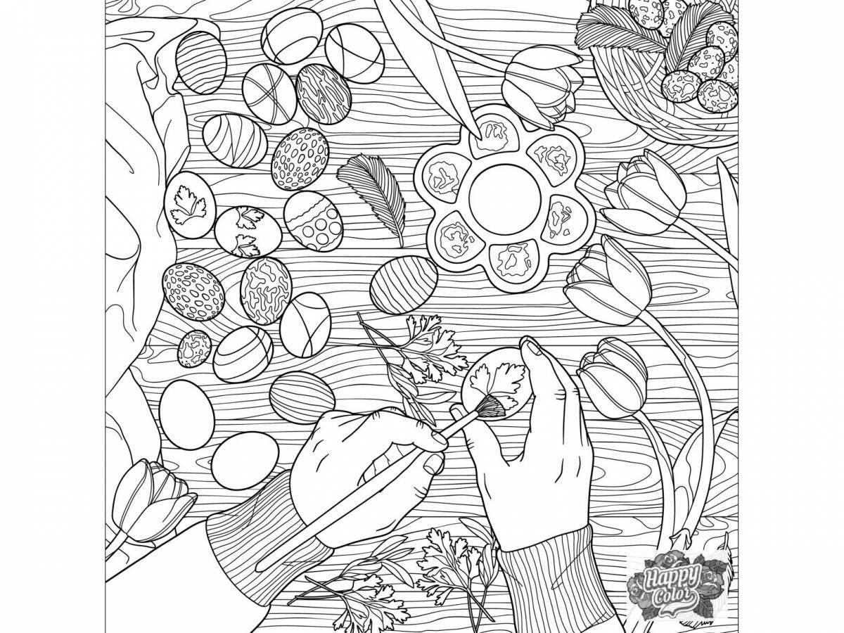 Radiant coloring page happy color to phone