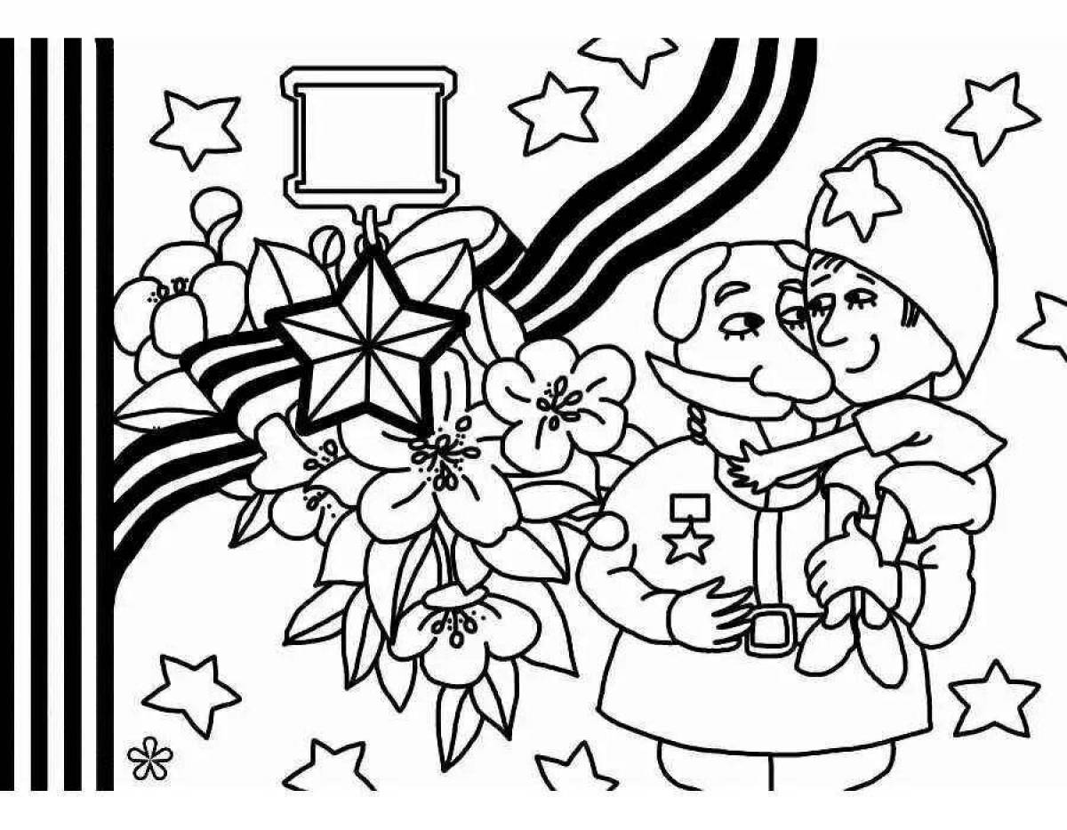 Coloring page great victory