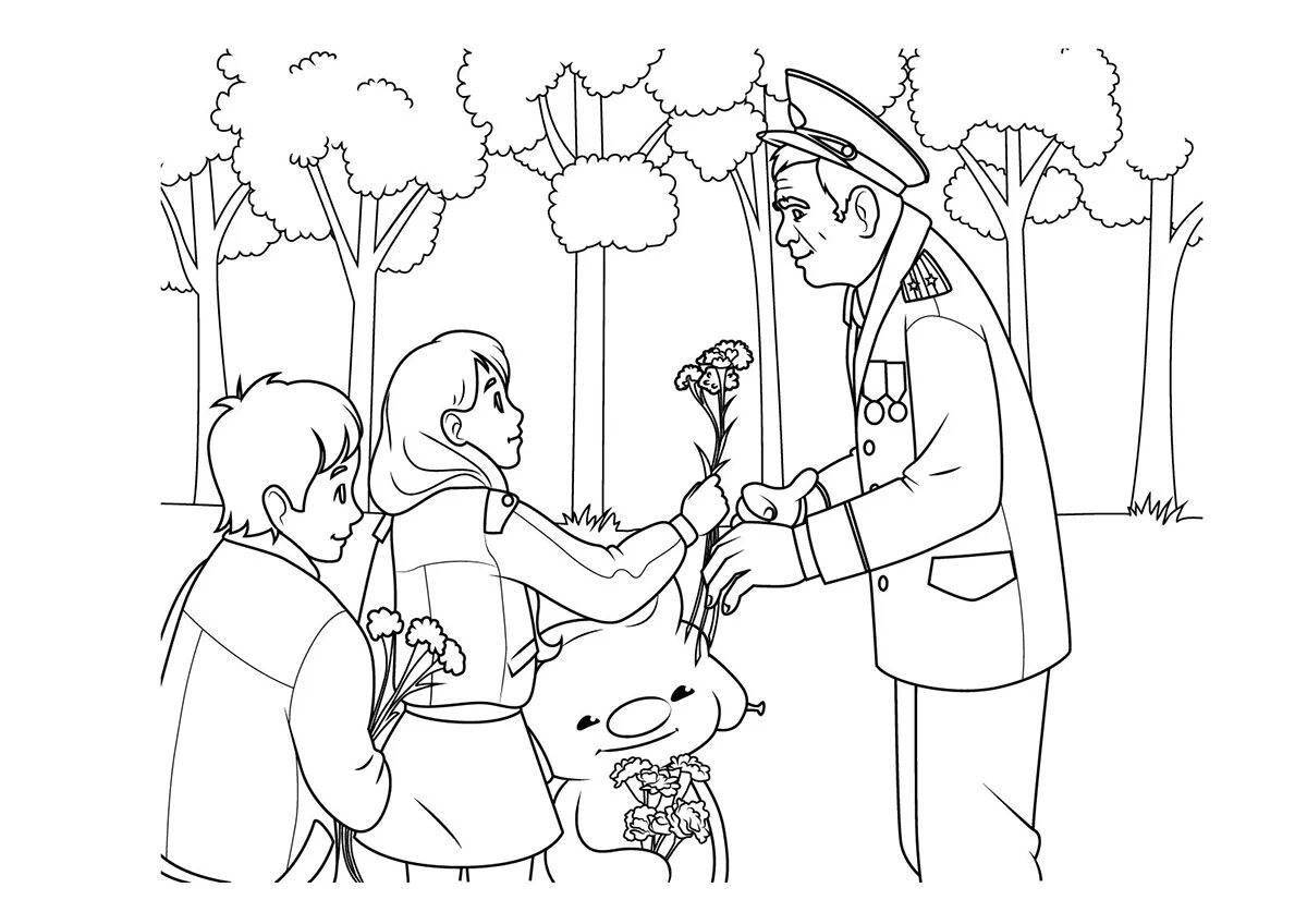 Rampant Victory coloring page