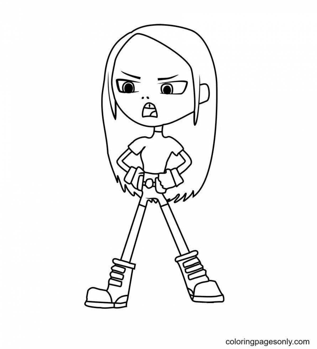 Photo Titans palace coloring