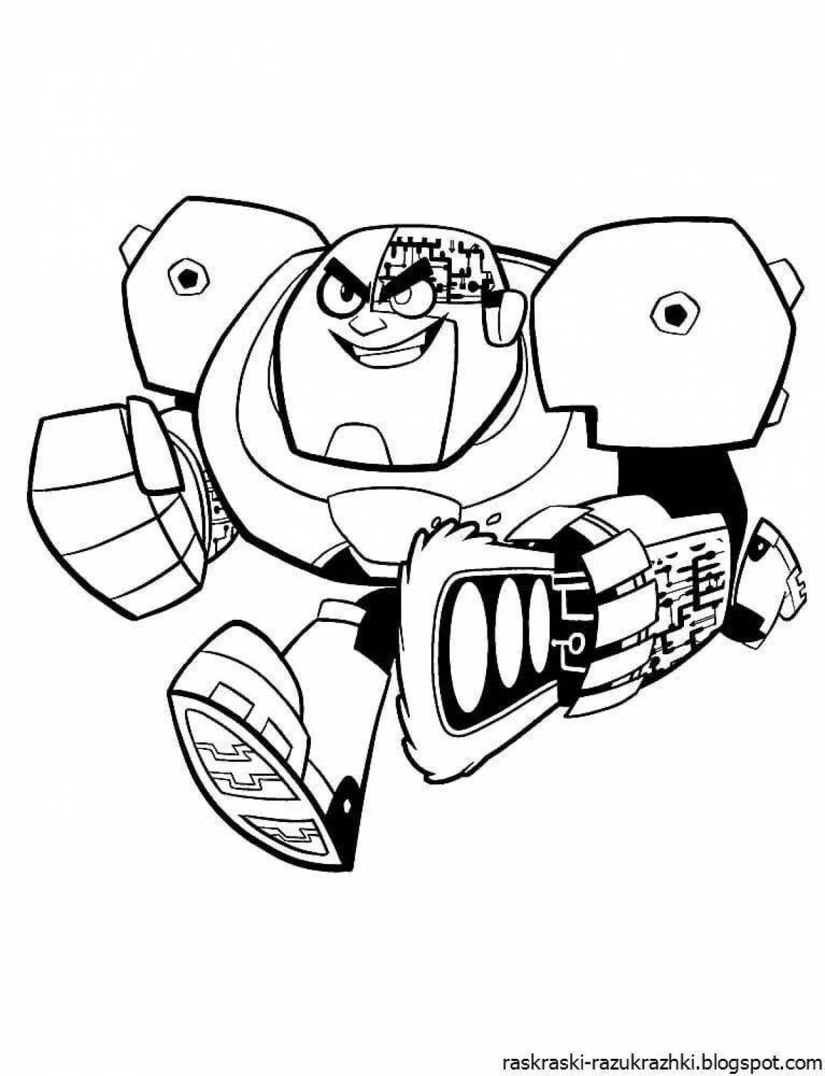 Photo Titans live coloring