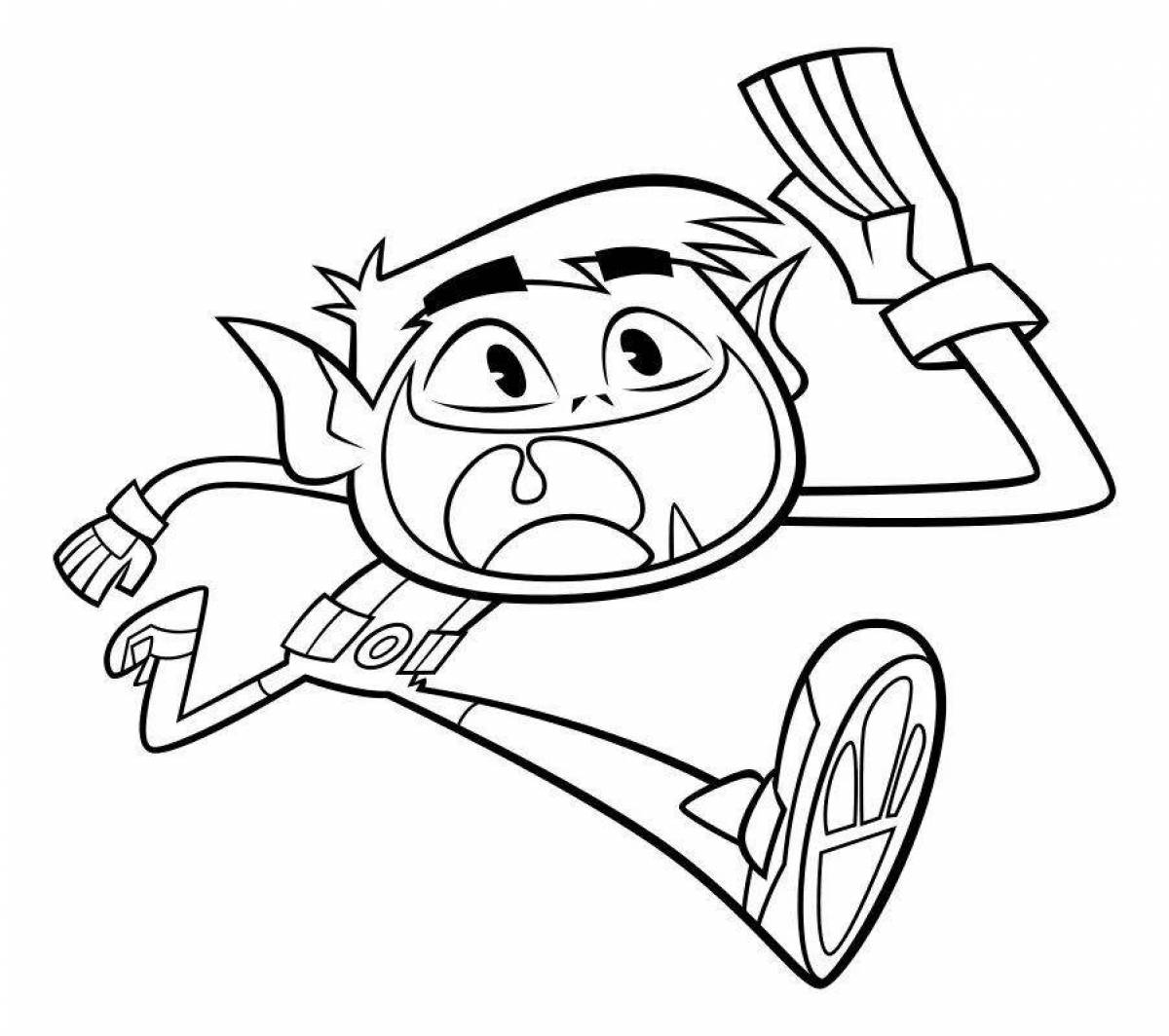 Photo Coloring page titans