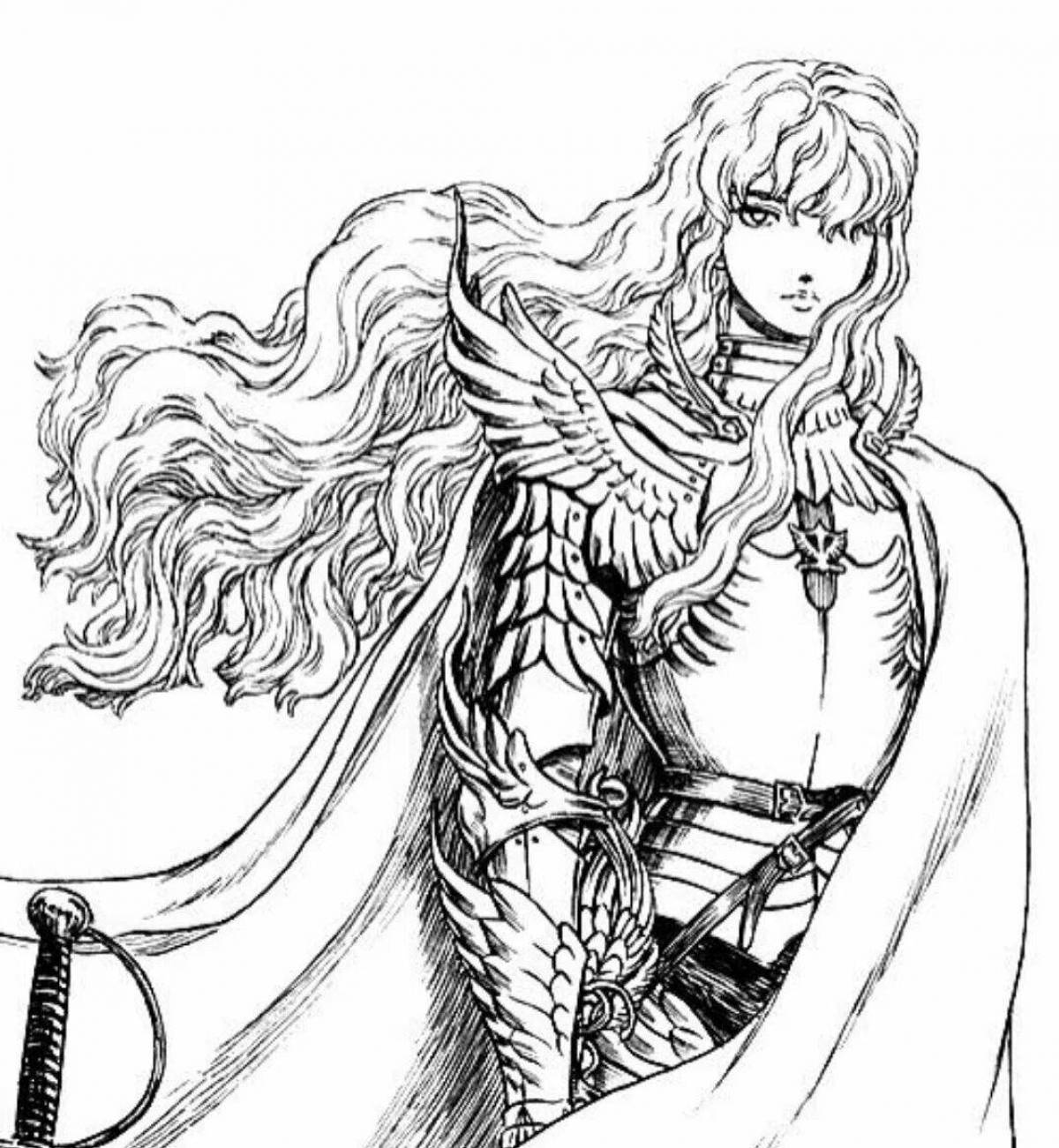 Attractive berserk coloring