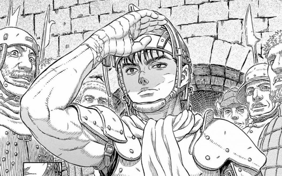 Majestic berserk coloring page