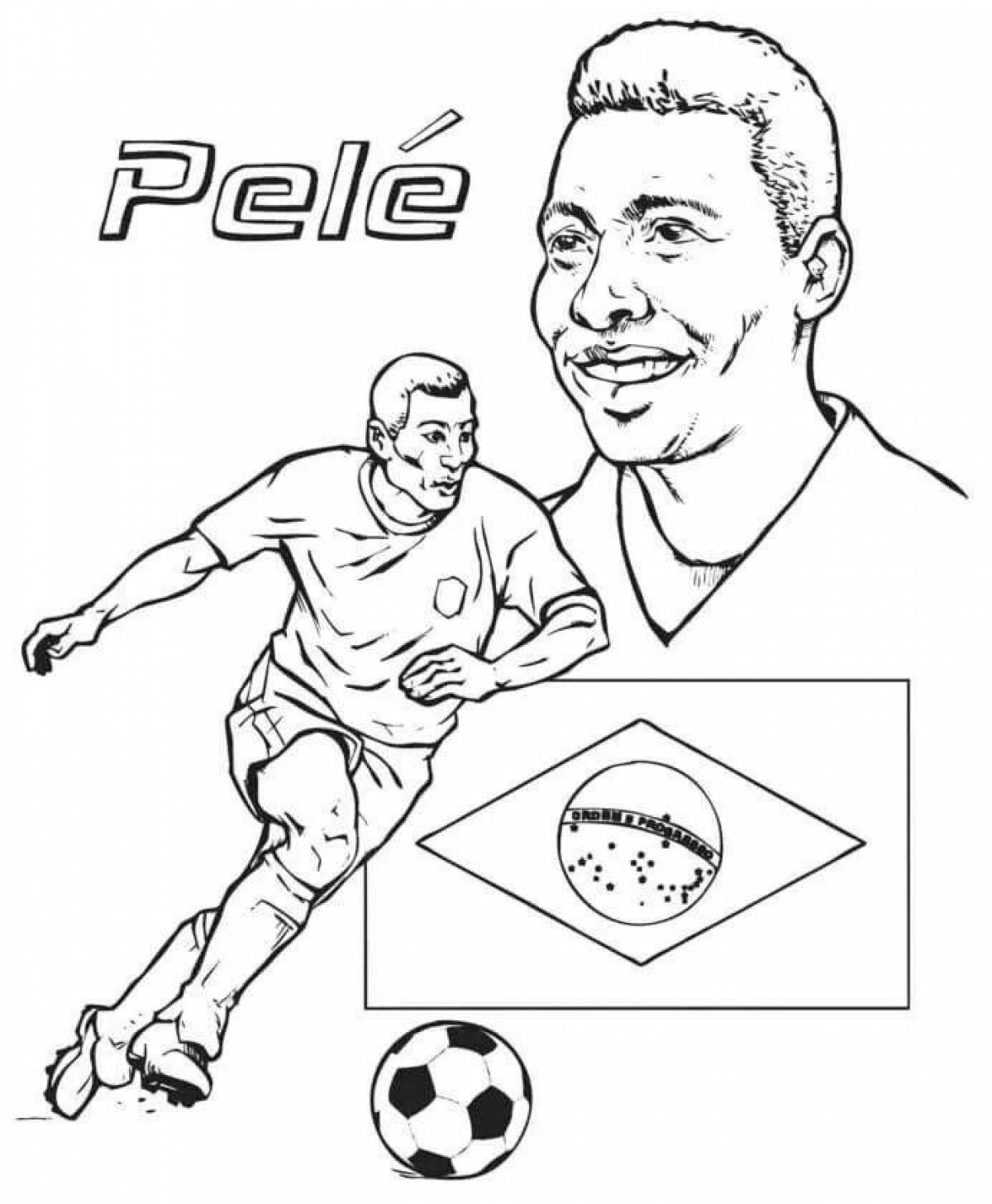 Benzema awesome coloring book