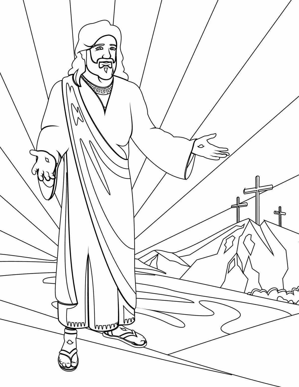 Joseph charming coloring page
