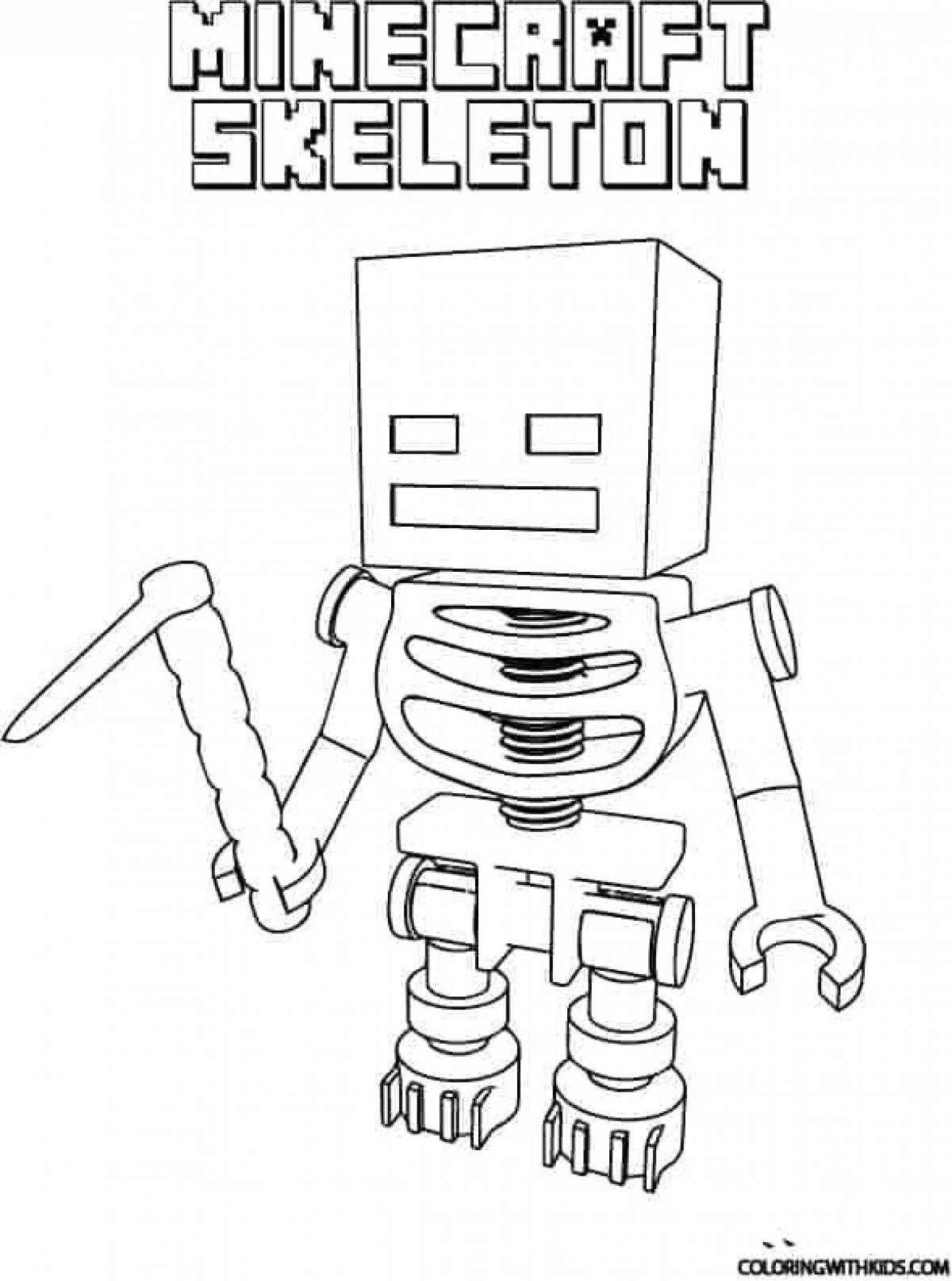 Minecraft skeleton #3