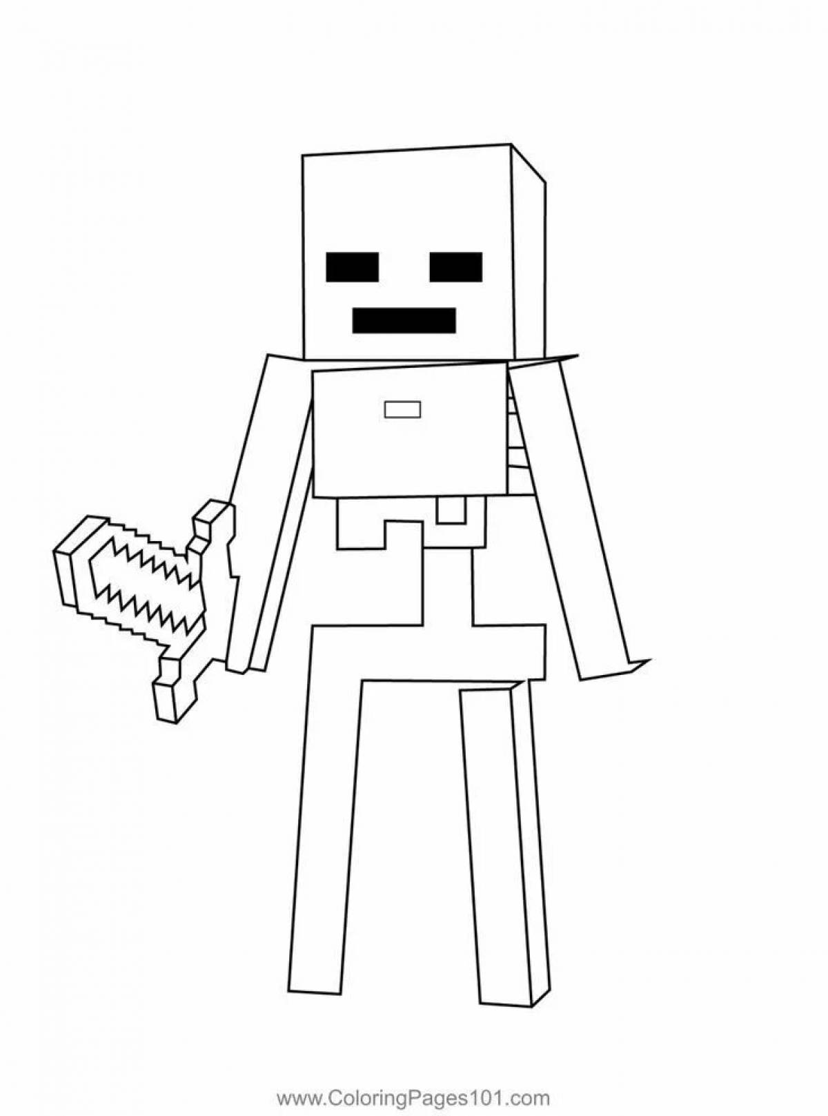 Minecraft skeleton #4