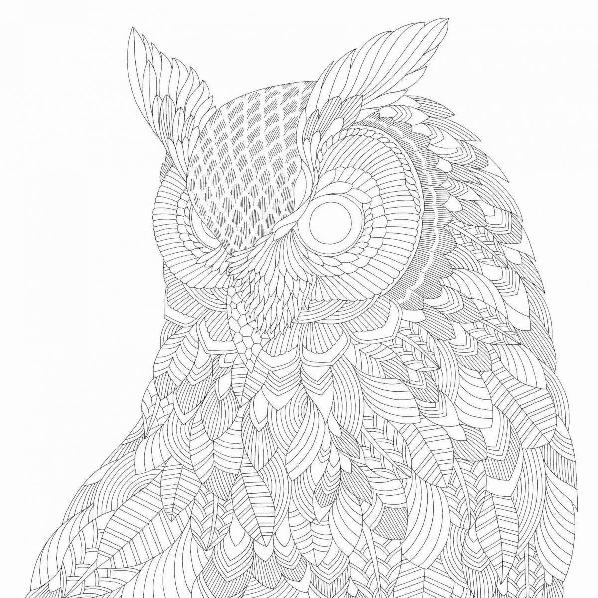 Coloring page charming milli marotta