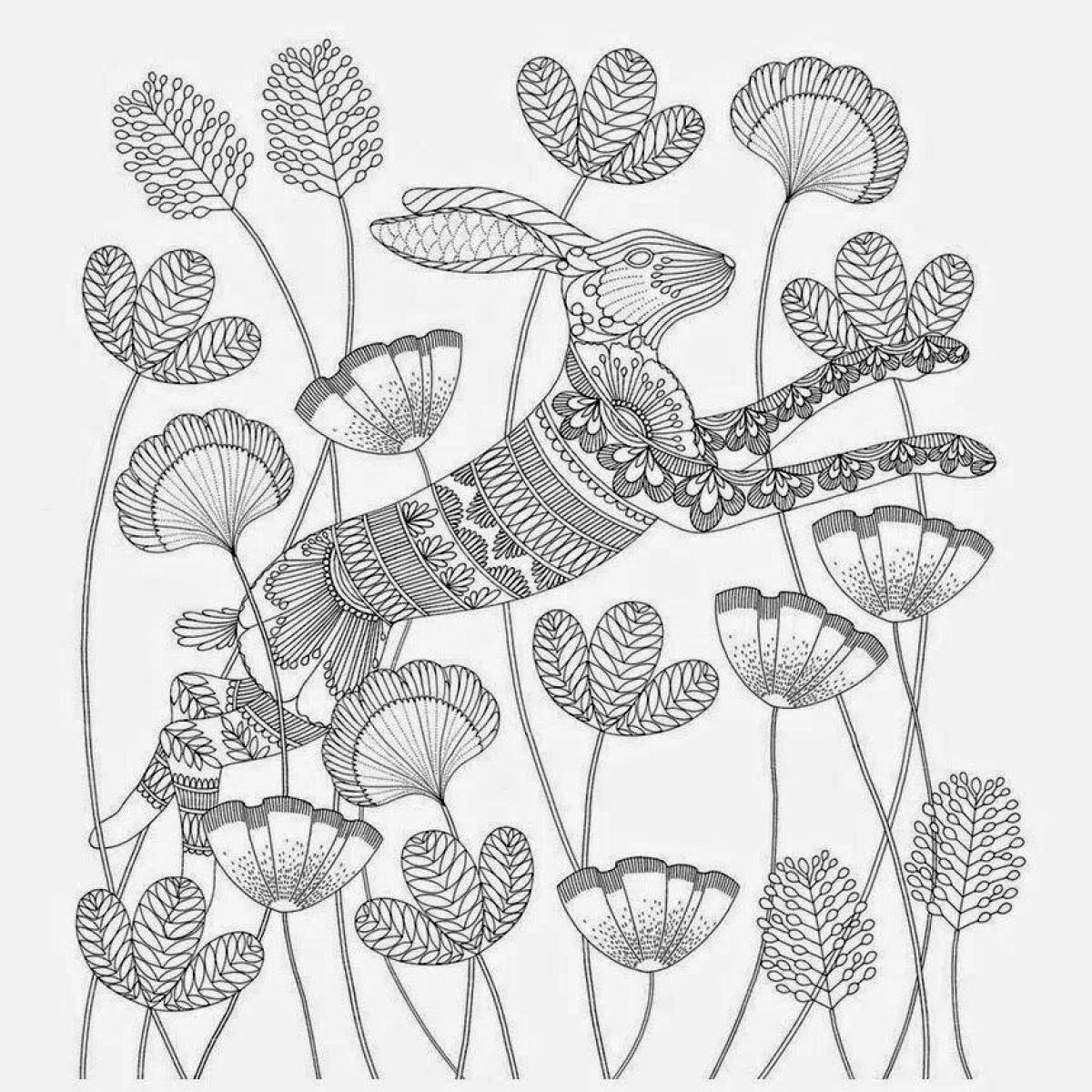 Violent milli marotta coloring book