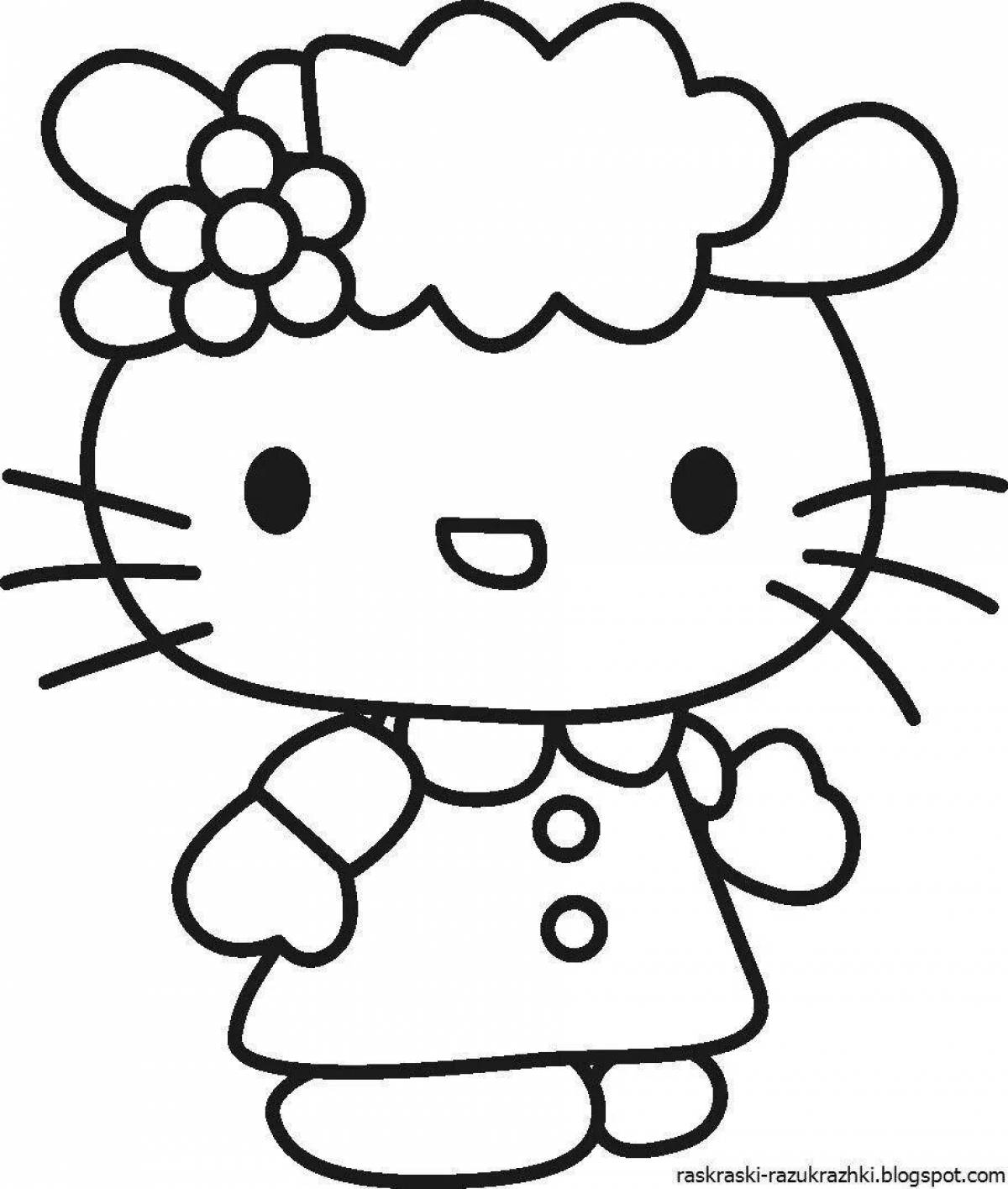 Amazing coloring pages for girls, large
