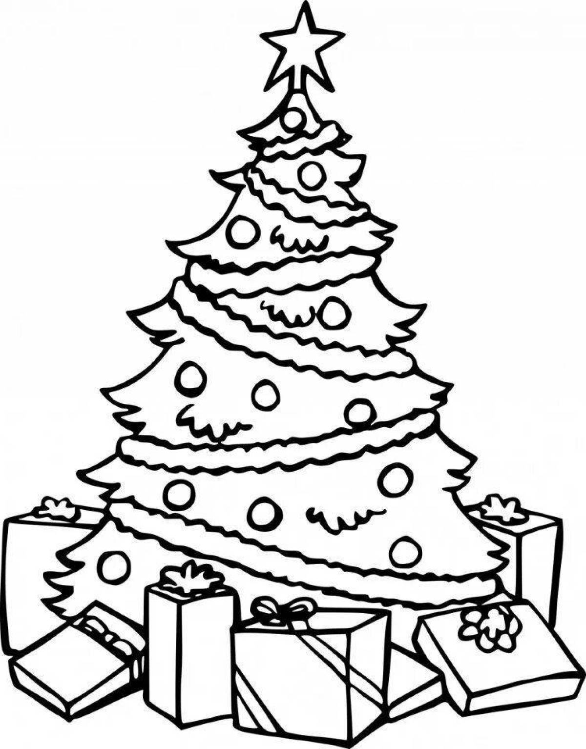 Christmas tree with gifts #5