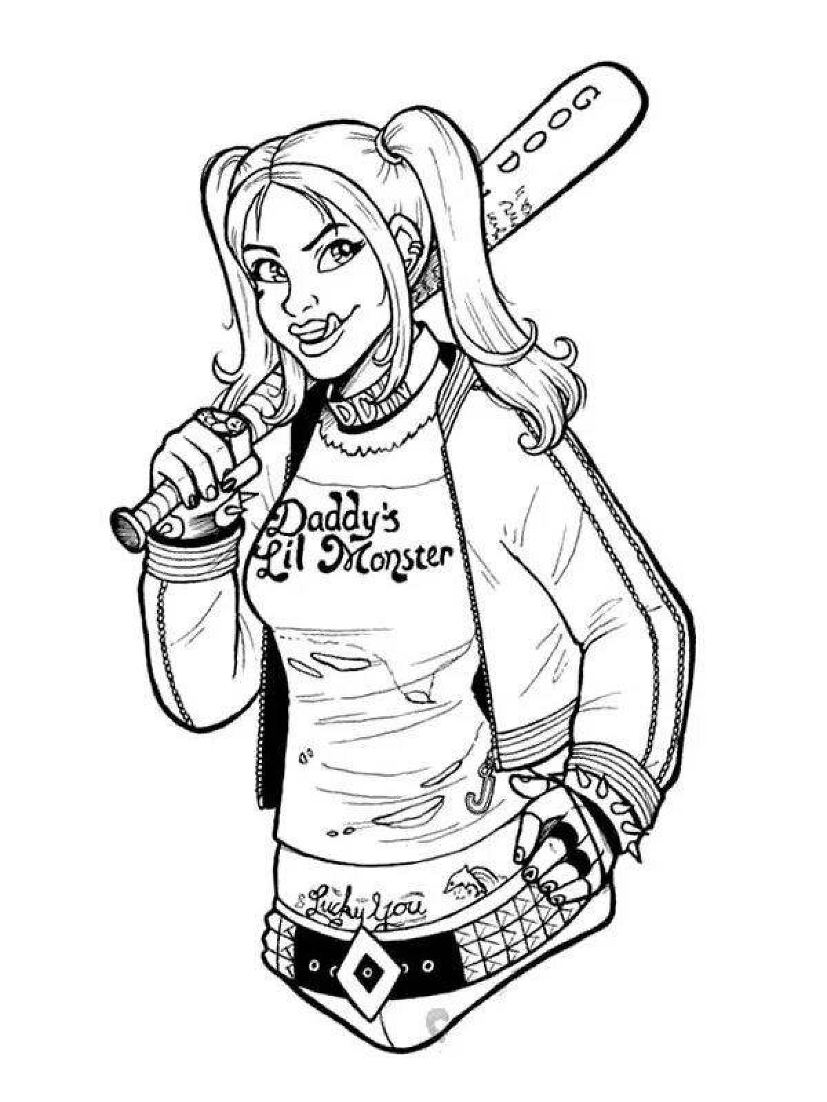 Раскраска Квин #19