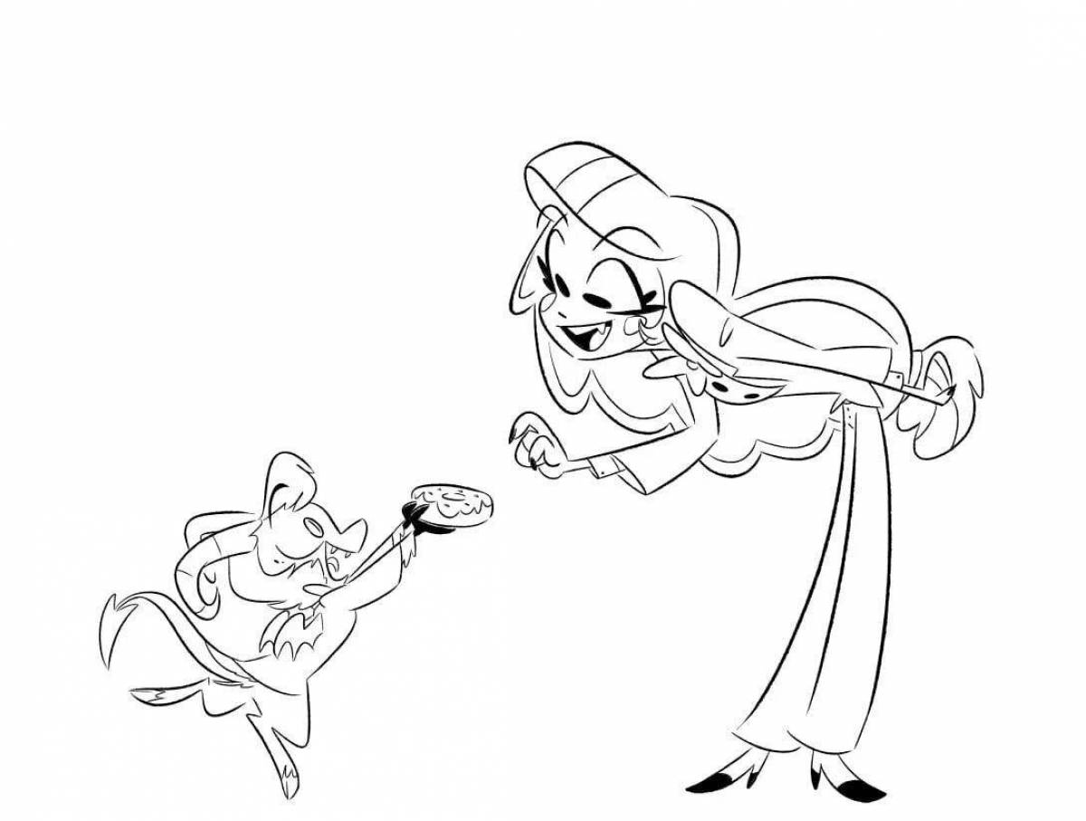 Colorful coloring charlie