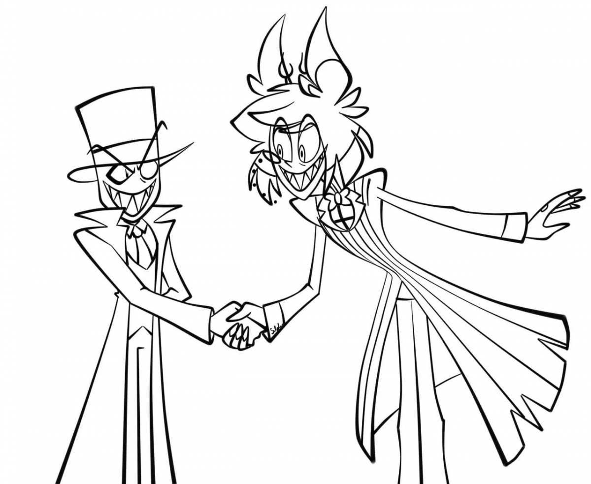 Coloring lively charlie