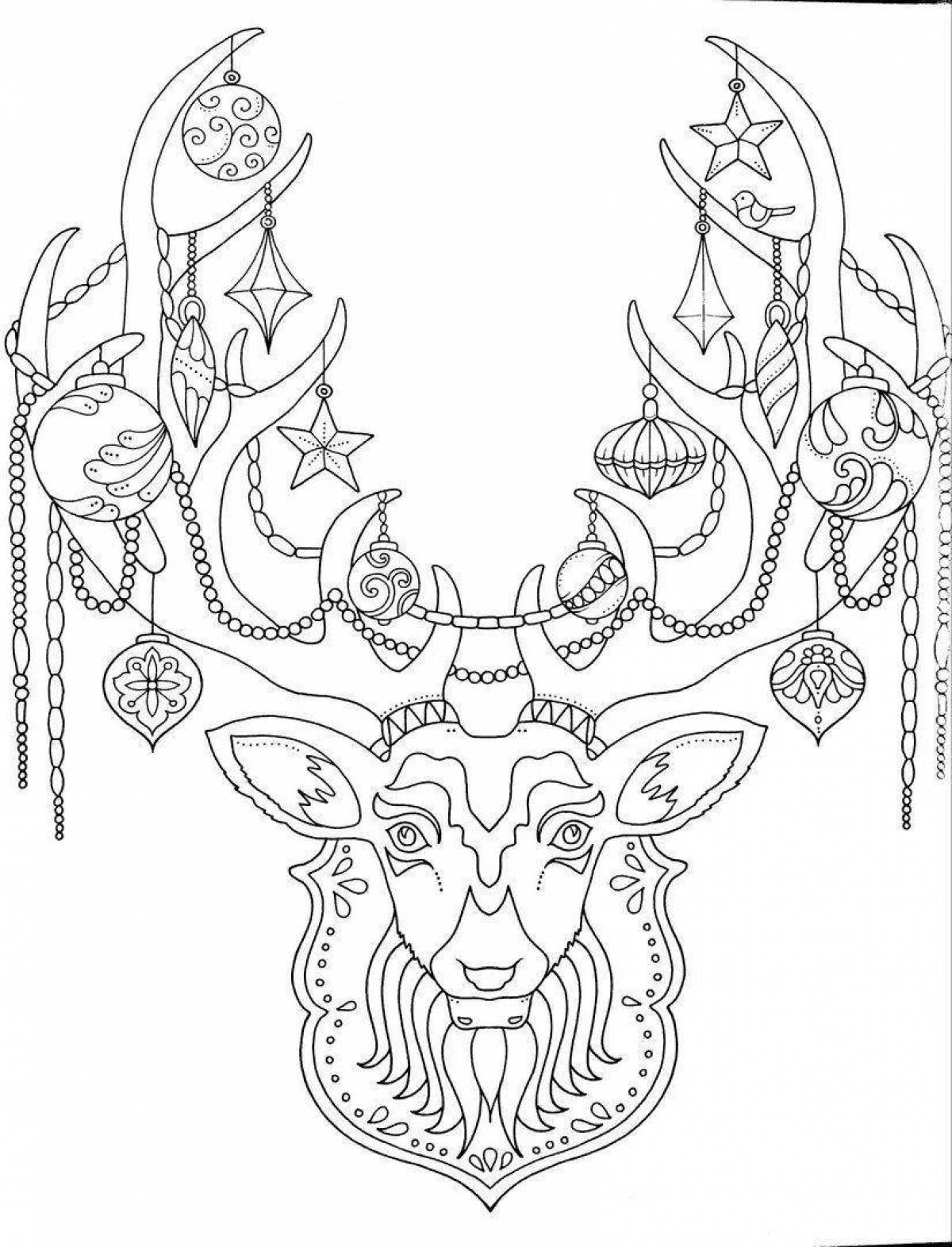 Sparkly Christmas Wonder Coloring Pages