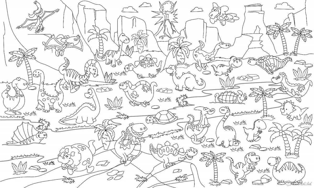 Amazing a3 size coloring page