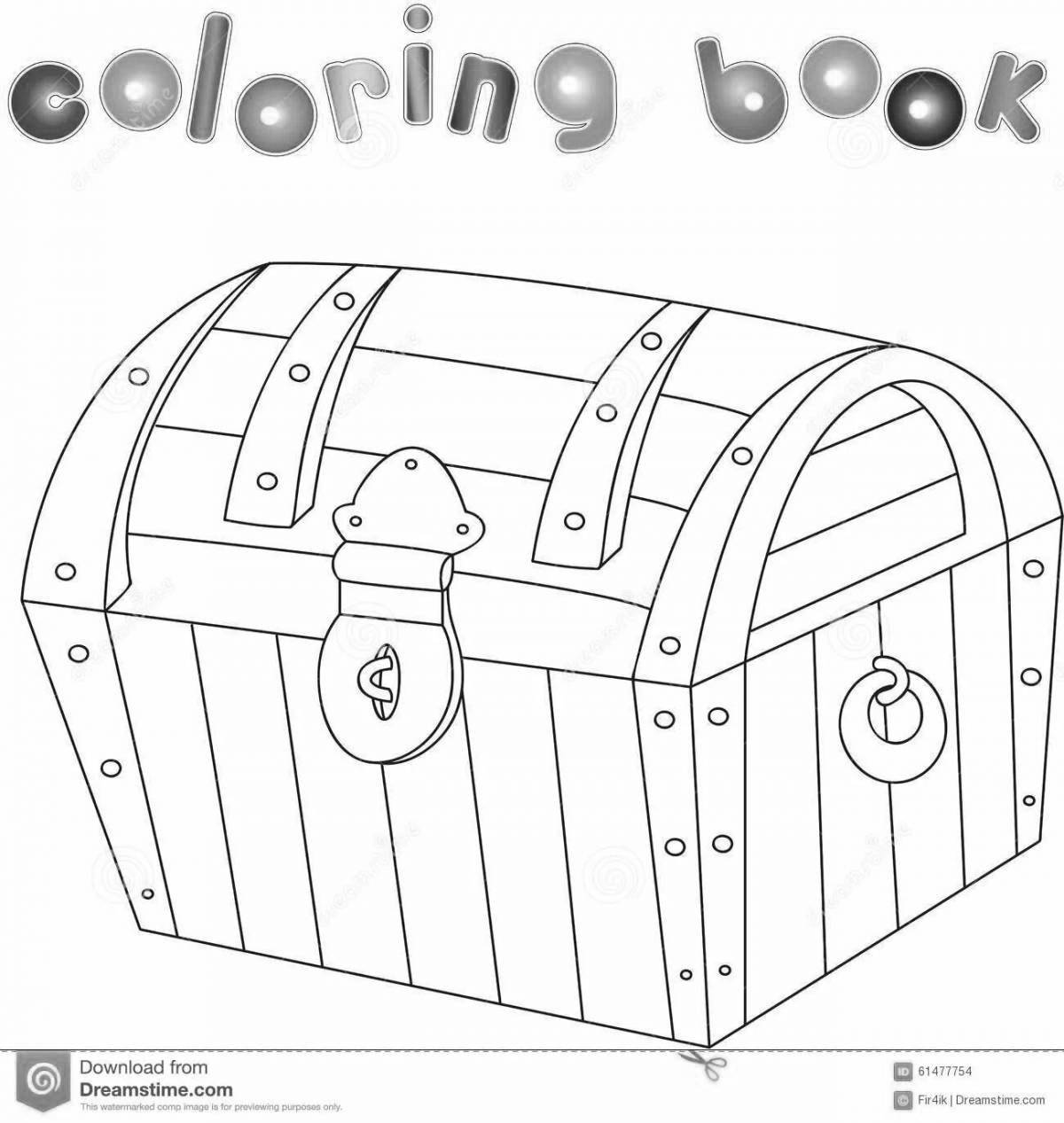 Coloring chests for kids