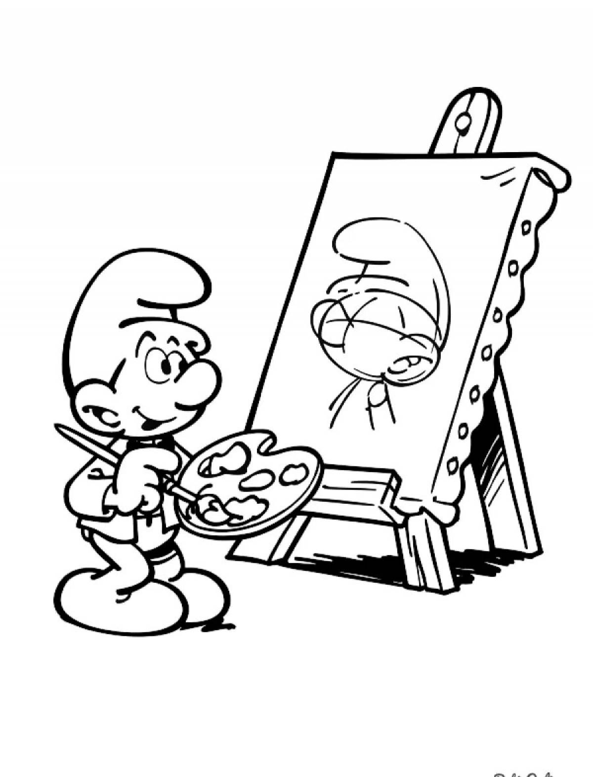 Innovative Preschool Coloring Artist